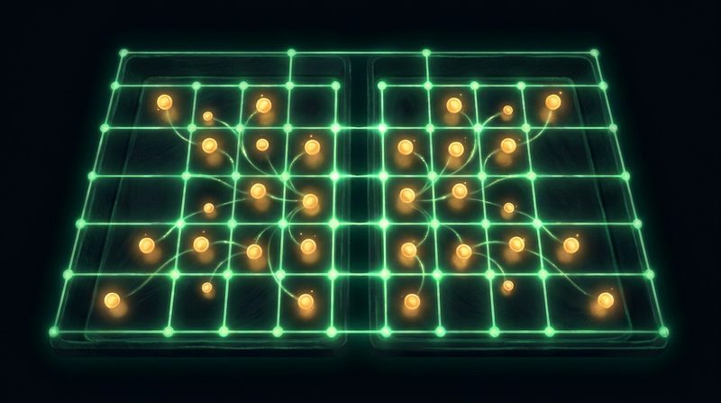 Illustration: weekend calendar pages with glowing coins multiplying across them